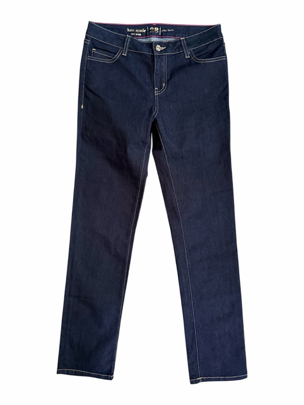 Kate Spade Broome Street Women’s 28 Dark Wash Skinny Jeans Designer Denim 729